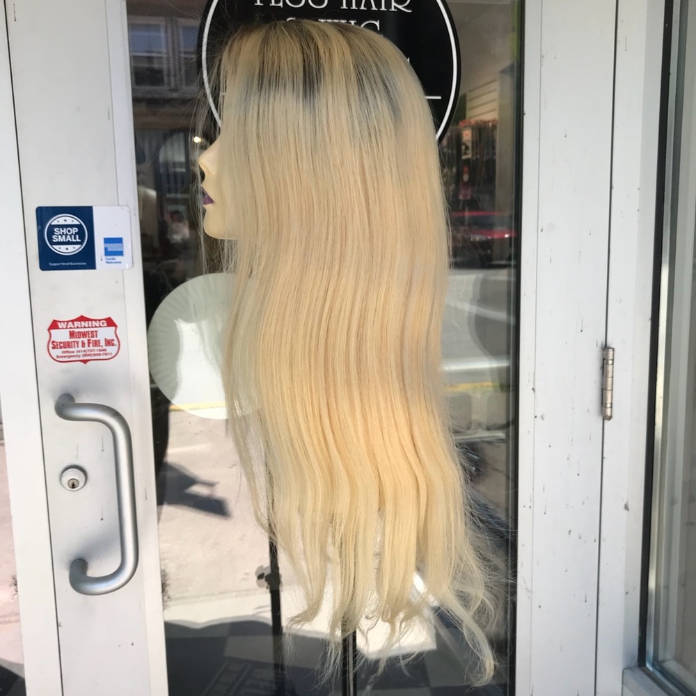 Full lace Human hair blonde wig Fulllace Remy 2020 - Picture 6 of 8